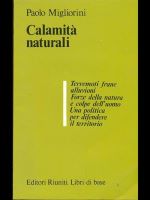 CALAMITÀ NATURALI
