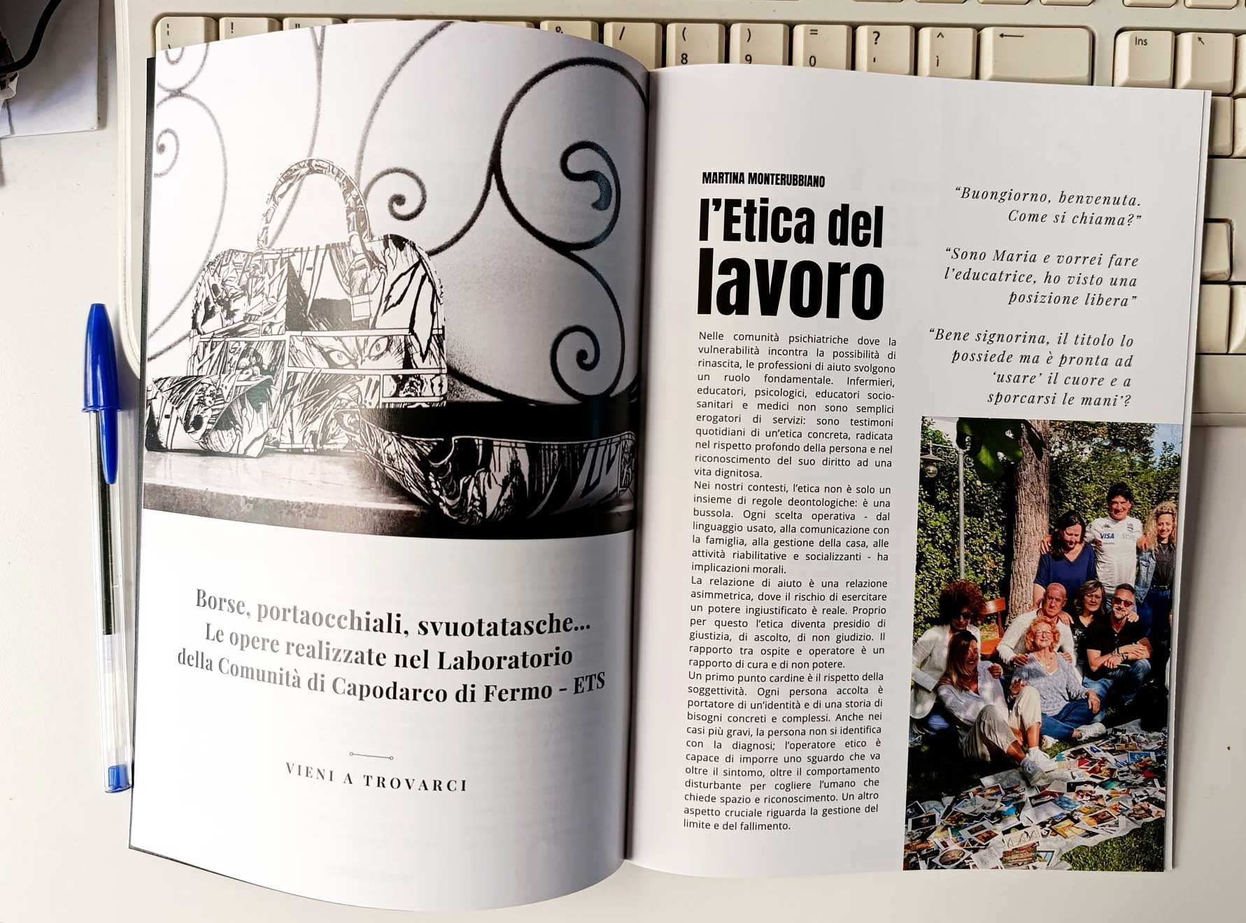 L’Etica del lavoro – Articolo tratto da “Lettera da CAPODARCO N.0”