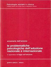 LE PROBLEMATICHE PSICOLOGICHE DELL'ADOZIONE NAZIONALE E INTERNAZIONALE