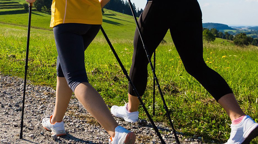 comunità san claudio: il nordic walking come integrazione alle terapie riabilitative