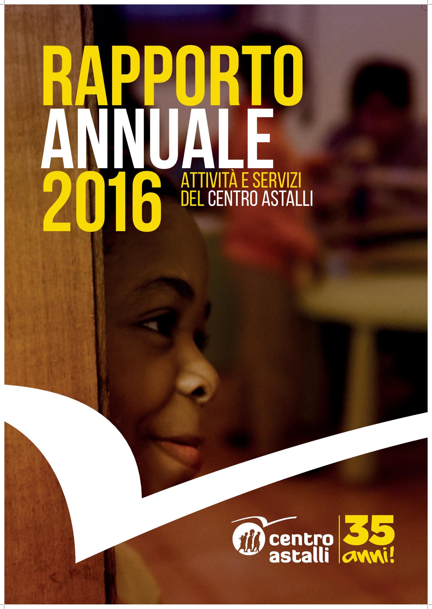 RAPPORTO ANNUALE DEL CENTRO ASTALLI 2016