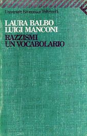 RAZZISMI: UN VOCABOLARIO