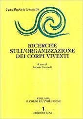 RICERCHE SULL'ORGANIZZAZIONE DEI CORPI VIVENTI